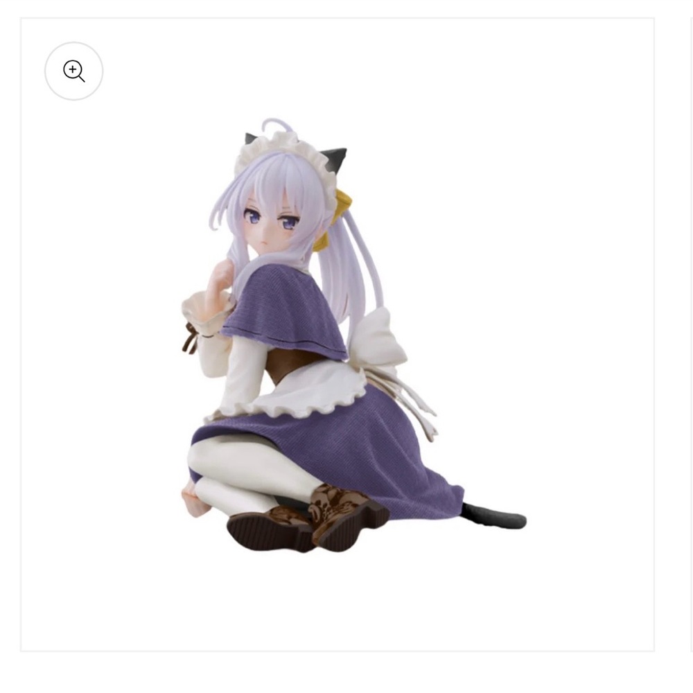 Wandering Witch The Journey of Elaina Figure Desktop Cute Cat Ear Maid ver.